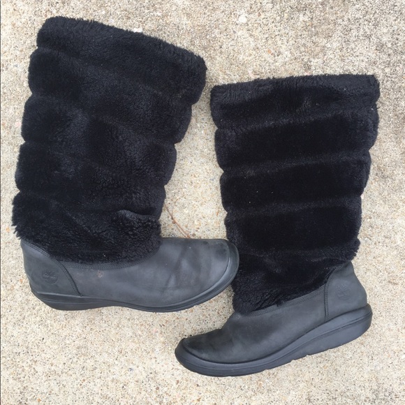 black fur timberlands